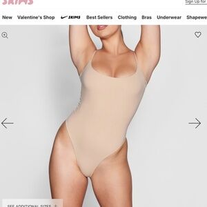 Skims Fits Everybody CAMI BODYSUIT XL